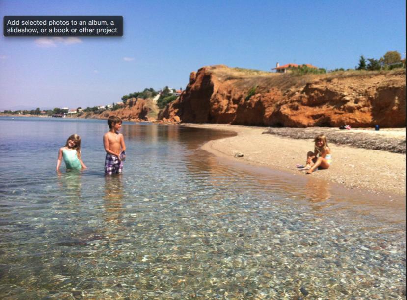 Magnificent Seascape Villa On A Secluded Beach ネア・ムダニア エクステリア 写真